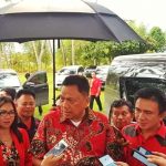 Dondokambey dan Wongkar Hadiri Rakorcab PDI Perjuangan di Minsel. Lumowa Terpilih Jabat Ketua DPC Periode 2019-2024
