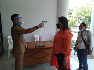 DPRD Minsel Perketat Akses Masuk Demi Pencegahan Penyebaran Covid-19