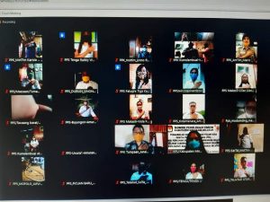 KPU Minsel Lantik PPS via Vidcon