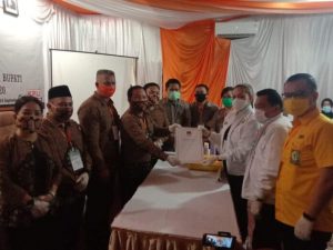 MEP-VT Resmi Mendaftar di KPU Minsel