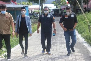 Bawaslu Minut Dampingi Pangellu  Koordinasi Dengan KPU Minut