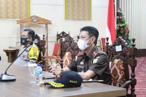 Kejati Sulut Andi Muh Hadir Rapat ANEV Pilkada Serentak 2020