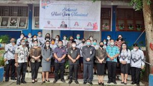 Pejabat Bupati Minut, Bertindak Irup Hari Guru