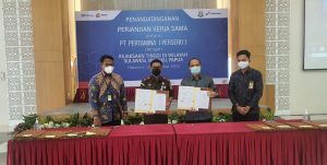 Kejati Sulut Tandatangani MoU Dengan PT. Pertamina (Persero) di Makasar