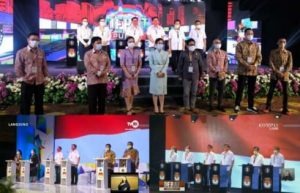 KPU Fasilitasi Kampanye Debat Publik, Paslon Sampaikan Visi Misi