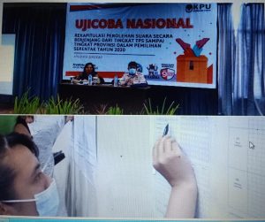 KPU Minut ikuti Ujicoba Nasional SIREKAP