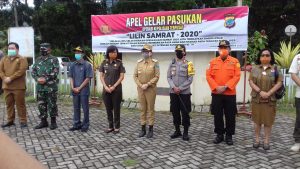 VAP Pimpin Apel Gelar Pasukan Operasi Lilin Samrat di Polres Minut