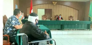 Sidang Lanjutan Gugatan Rp7. 7 Miliar Korban Cedera Akibat Pasang Baliho Paslon, Berlanjut