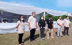 KPU Minsel Gelar Simulasi Pemungutan Suara
