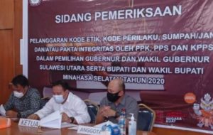 KPU Minsel Tegas Tindak PPK, PPS dan KPPS tak Netral