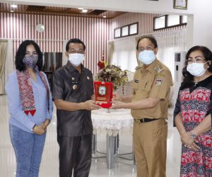 Bupati ROR Terima Kunjungan Bupati Murung Raya Kalteng