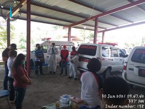 1262 Vaksin Didistribusikan. Senin, Forkopimda dan Nakes di Mitra Reyen Vaksin Covid-19