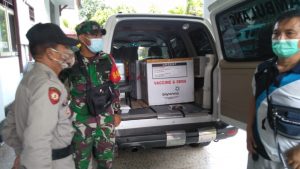 2500 Vaksin Sinovac Tahap I Tiba di Kepulauan Sangihe, Thungari: Nakes Prioritas Pertama