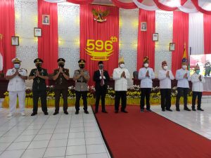 Peringatan HUT Daerah Kepulauan Sangihe ke 596 dan Pesta Adat Tulude Dirayakan Sederhana