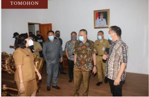 CS-WL Tinjau Rumah Dinas yang Akan Ditempati