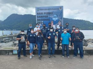 Peringati HPSN 2021, Pemda Sangihe Gelar Aksi Bersihkan Sampah
