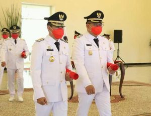 Gubernur Sulut,Olly Dondokambey Lantik JG-KWL Bupati Minut
