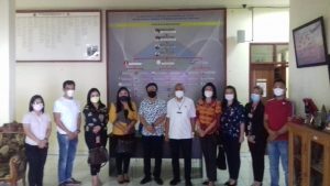 Fraksi Golkar Minahasa Kunjungan Kerja di DPRD Minut