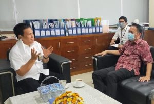 Walikota Tomohon Temui Dirjen Sumber Daya Air Kementerian PUPR