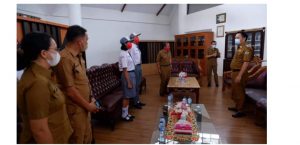 Keke Supit dan Tole Lengkey Utusan Tomohon Mengikuti Seleksi Paskibraka Tingkat Provinsi