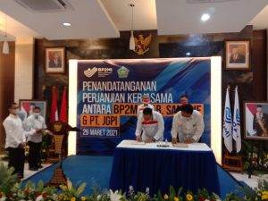 Terkait Pekerja Migran, Bupati Sangihe dan Kepala BP2MI Teken MoU