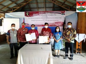 Kesbangpol Mitra dan KemenkumHAM Sulut Sosialisasikan UU Nomor 17 Tahun 2003