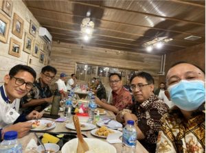 CSWL bertemu Sandiaga Uno Bahas Pengembangan Pariwisata di Kota Tomohon