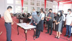 Wabup Legi Buka Forum Perangkat Daerah Penyusunan RKPD 2022