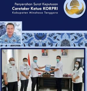 Sekda Lalandos jadi Carateker Ketua Korpri Mitra Periode 2021-2026