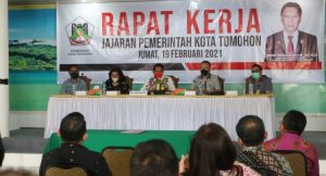 Pimpin Raker di Jajaran Pemkot Toohon, Ringkuangan Ingatkan Beberapa Hal Penting