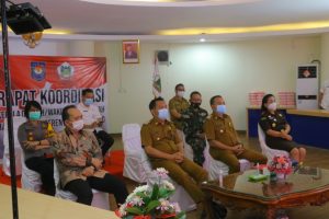 Walikota CS Dan Wawali WL Ikuti Rakor Kepala Daerah Hasil Pilkada Serentak Via Vidcon Bersama Presiden Jokowi