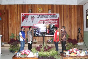 CSWL Launcing Internet Gratis Kelurahan se Kota Tomohon