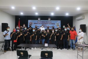 Sekkot Tomohon Jemmy Ringkuangan Buka Rapat Kerja Program PWI Kota Tomohon
