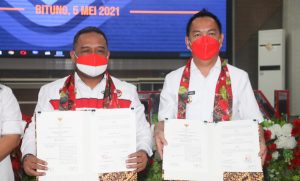 Pemkot Tomohon Tandatangani Nota Kesepakatan bersama BP2MI