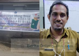Astaga !! TPS di Kompleks P.A Dibongkar, DLH Bitung Mengaku Tidak Tahu.