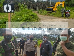 Alat Berat ‘Stay’ di Kegiatan Pra TMMD ke-111 Kodim 1310/Bitung