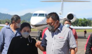 Ketua DPR RI Puan Maharani Kunker ke Sulut Disambut Gubernur dan Jajaran Pemerintah