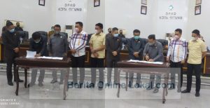 DPRD Bitung Gelar Paripurna Penetapan Ranperda Tentang Pertanggungjawaban Pelaksanaan APBD Tahun 2020