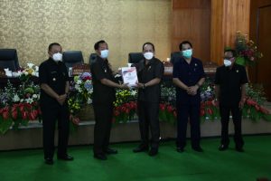 CSWL Hadiri Rapat Paripurna DPRD dalam rangka Ranperda Pertanggungjawaban Pelaksanaan APBD 2020
