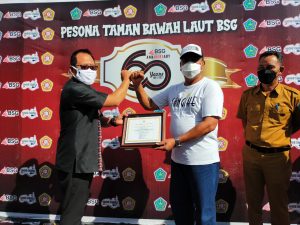 Bupati Gaghana Resmikan Taman Bawah Laut Bank SulutGo