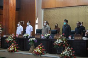 Carrol Wenny Hadiri Paripurna LKPJ TA 2020