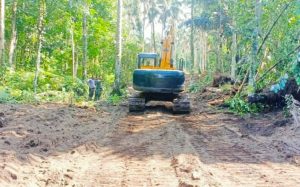 Hari Keempat TMMD, Kodim 1310/Bitung Kebut Pembangunan Fisik
