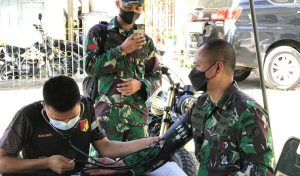 Pemeriksaan Kesehatan Rutin Warnai TMMD ke-111 Kodim 1310/Bitung