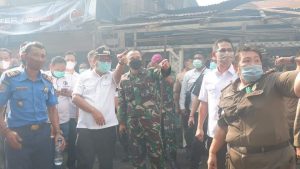 Gerak Cepat, MM-HH Langsung Turun ke Lokasi Kebakaran di Pasar Tua