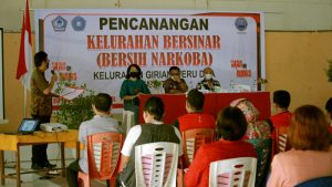 BNN Kota Bitung Canangkan Girian Weru Dua Jadi Kelurahan Bersinar