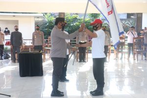 Kapolda Sulut Lantik Pengurus PBVSI Kota Tomohon Tahun 2021-2025