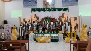 Dipimpin Ketua Sinode, GMIM Anugerah Lowu Satu  Wilayah Ratahan Rayakan HUT ke-30 dengan Sederhana