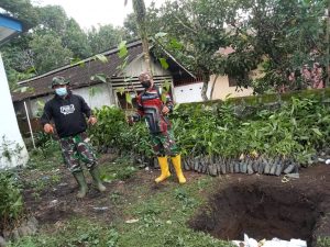 Jalan Rintisan TMMD Kodim 1310/Bitung Bakal Dihiasi Ribuan Pohon