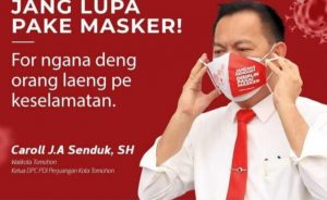 Wali Kota Tomohon Ajak Masyarakat Bijak Menyaring Informasi di Masa Pandemi COVID-19