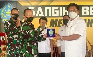 Gaghana Terima Kunker Tim Aset Lanud Sam Ratulangi, Tinjau Lokasi Pembangunan Pos AU